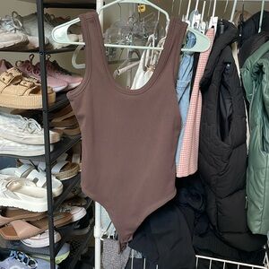 nuuds Brown Bodysuit